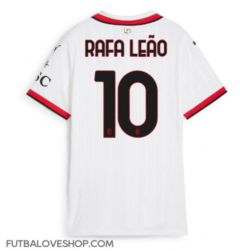 Dres AC Milan Rafael Leao #10 Preč pre Ženy 2024-25 Krátky Rukáv